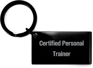 Funny Personal Trainer Keychain Gifts from Friends to Personal Trainer on Mother's Day - 'You're a-Maze-ing' Engraved Stainless Steel Keychain