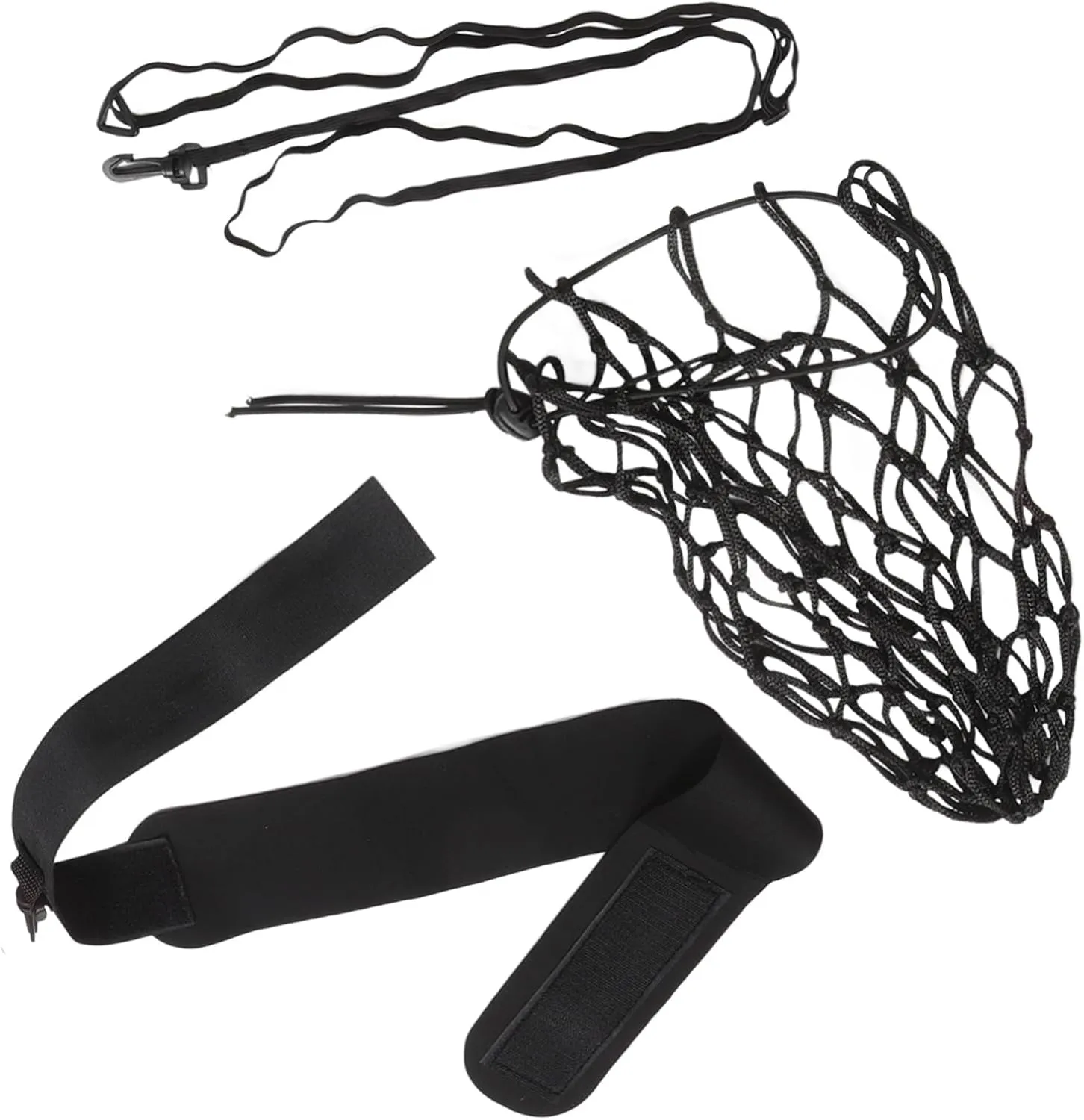 GALPADA Soccer Training Belt Net Bag Football Training Equipment Solo Soccer Ball Net Fixed Design Improve Kicking Skills