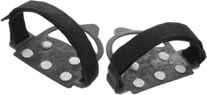 GANAZONO Outdoor Tooth Ice Cleats for Mountaineering Shoes Slip Ice Grippers for Shoes and Boots Non Slip Crampons for Snow and Ice Traction Ice Shoes Grippers for Hiking
