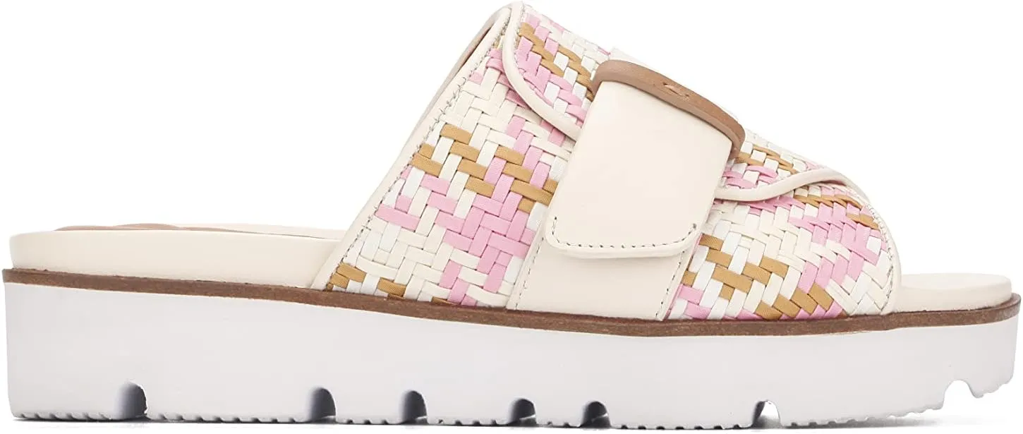 Gentle Souls by Kenneth Cole Women's Lavern Lightweight Platform Strap Slide Sandal