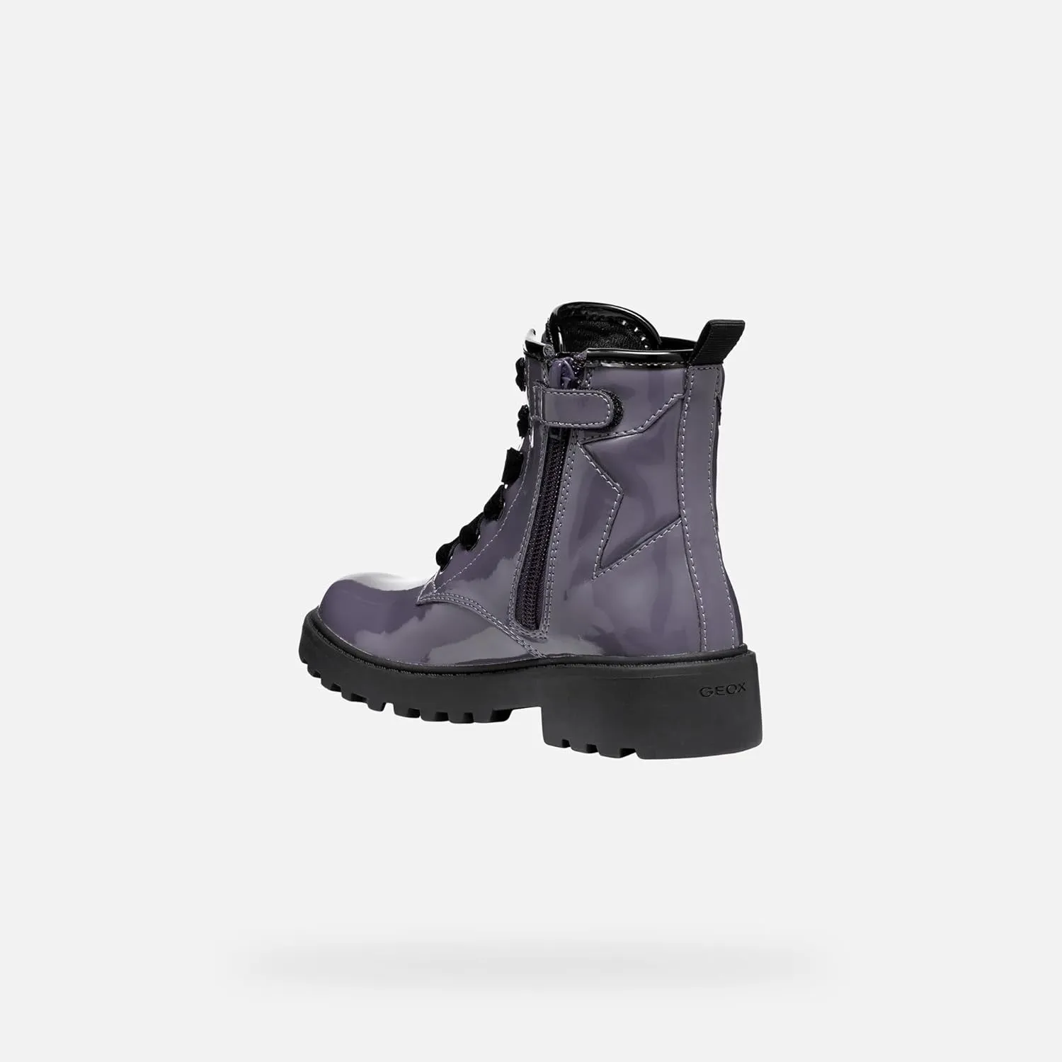 Geox Girl's Combat Ankle Boot
