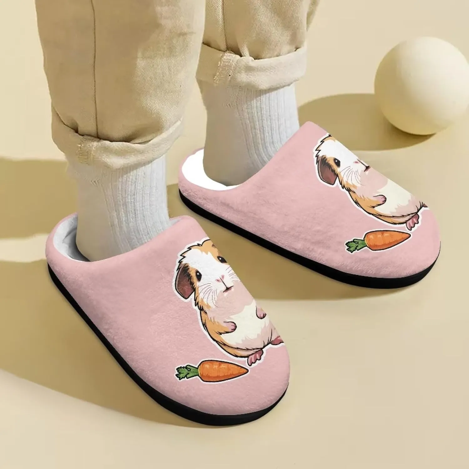 Girls Cozy House Slippers Unisex Plush Comfy House Shoes Indoor Slippers for Kids Winter Anti-Slip