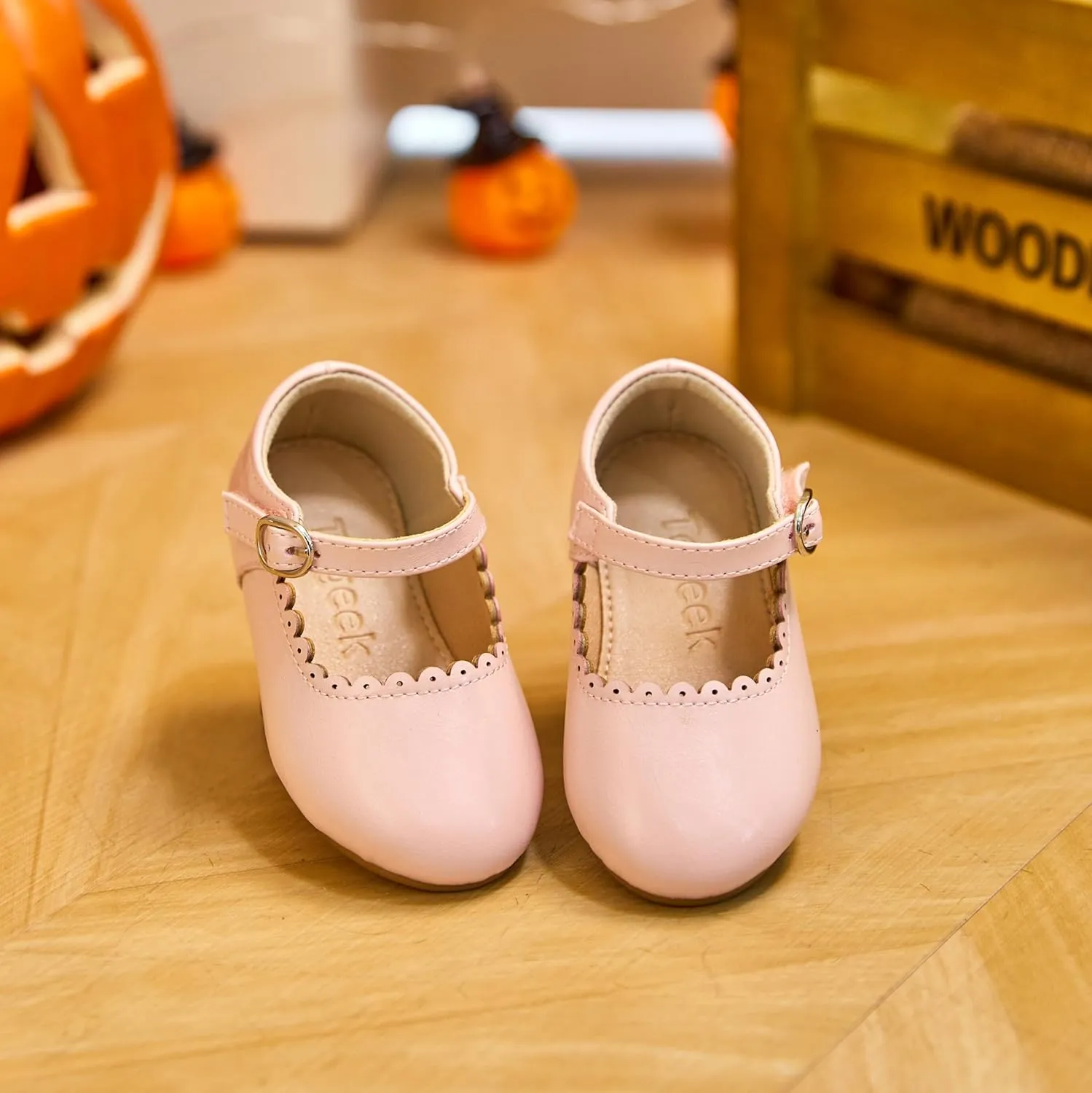Girls Dress Shoes Ballet Mary Jane Flat Toddler Kid Bow Party Shoes