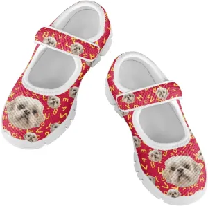 Girls Mary Jane Shoes Breathable Comfort Casual Sneaker School Wedding Party Shoes Ballet Flat