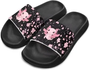 Girls Slip-On Sandals Funny Slide Sandals for Kids Lightweight Design