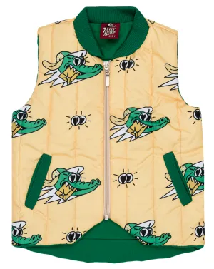 Golden Gator Vest - LAST ONE 4-5 years