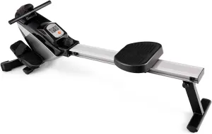 Goplus Folding Rowing Machine,Magnetic Rower with Adjustable Resistance and LCD Display, Exercise Cardio Fitness Equipment for Home Use