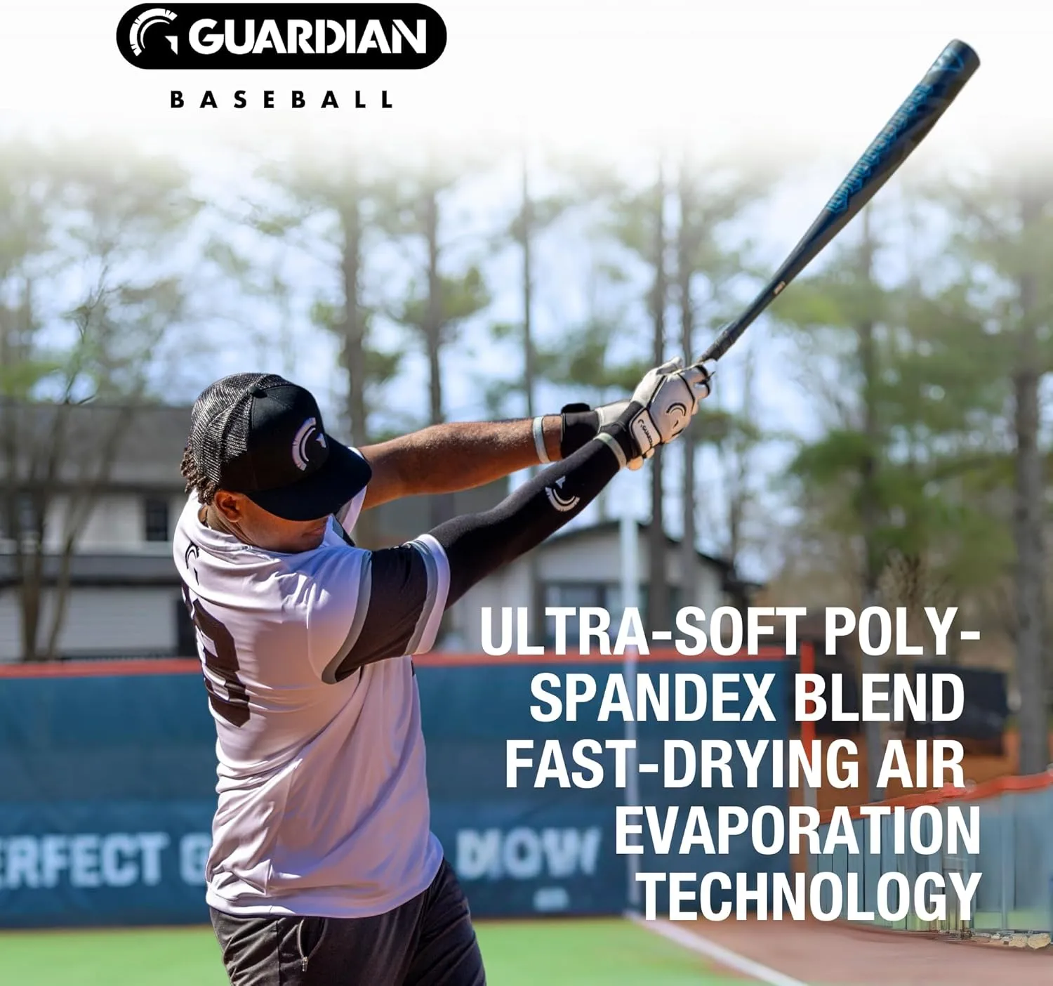 Guardian Baseball Pro-Grade Compression Arm Sleeve- Adult & Youth Baseball Arm Sleeve for Compression Benefits and Protection