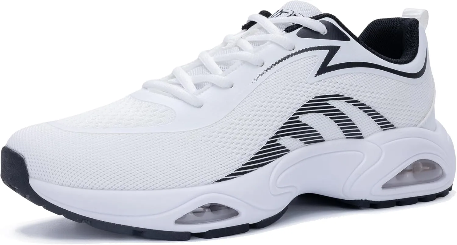 Gyeice Men's Air Running Shoes,Comfortable Walking Tennis Shoes,Athletic Gym Workout Jogging Cushioning Sneakers US 7-13