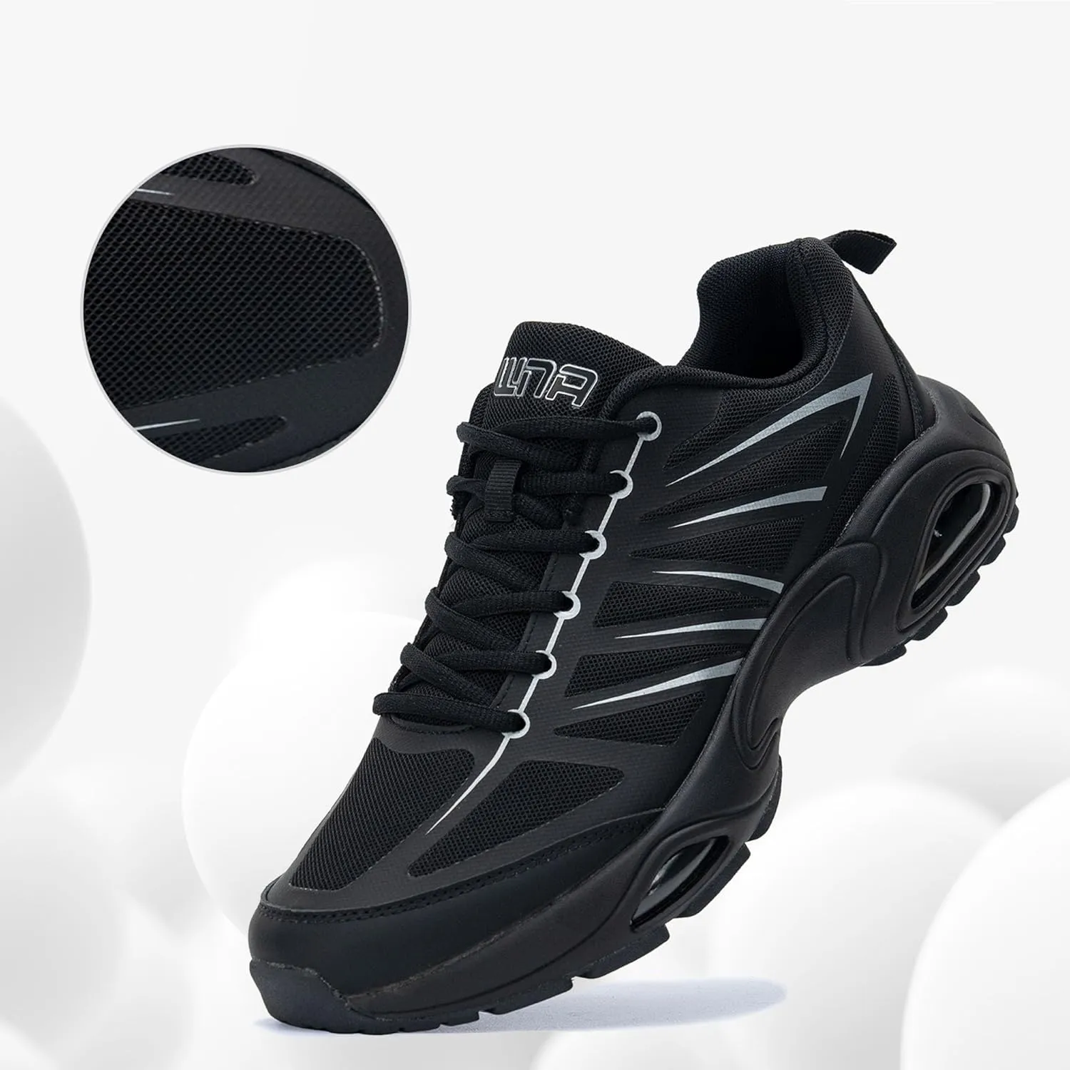 Gyeice Men's Running Shoes,Comfortable Walking Tennis Shoes,Athletic Gym Workout Jogging Sneakers US 7-13