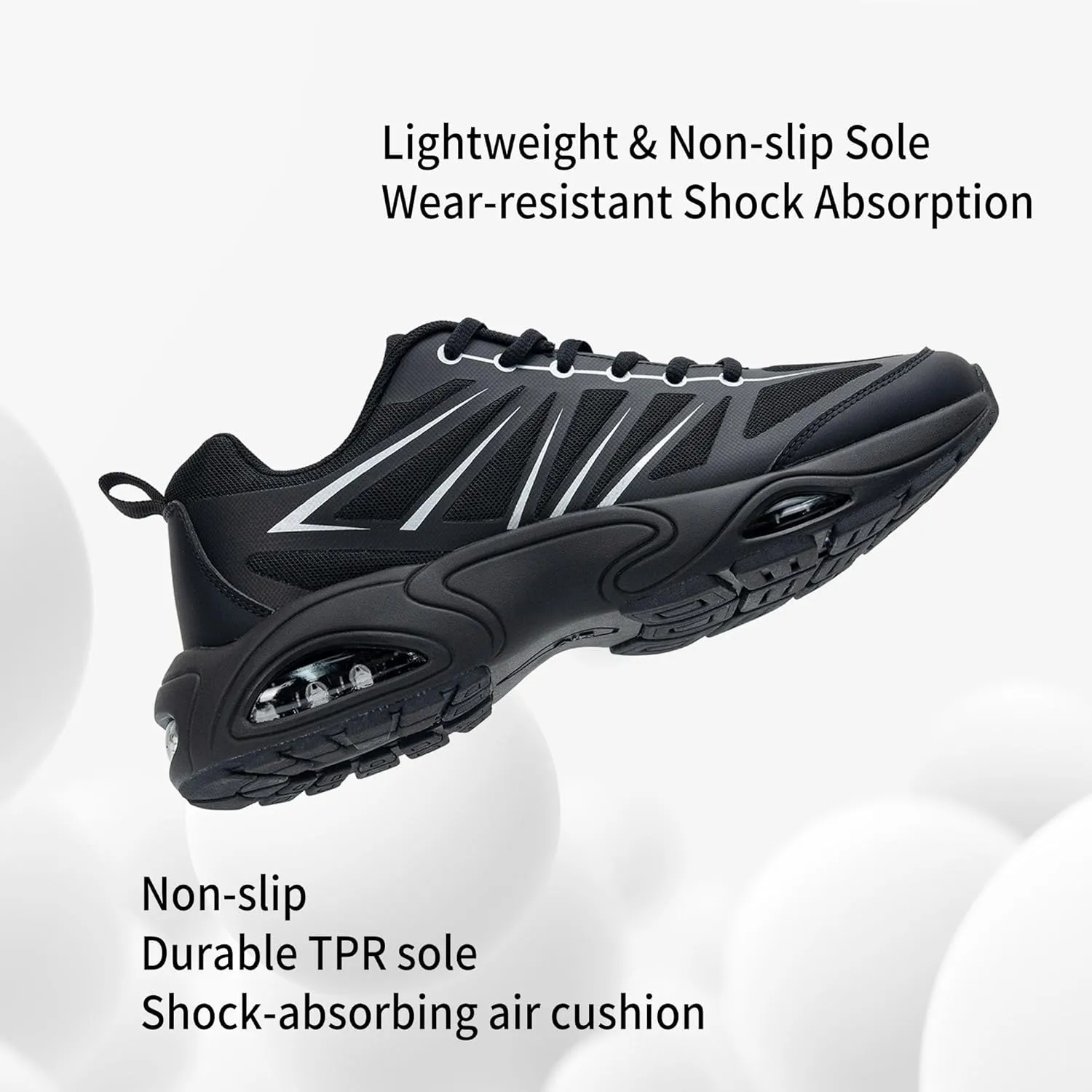 Gyeice Men's Running Shoes,Comfortable Walking Tennis Shoes,Athletic Gym Workout Jogging Sneakers US 7-13