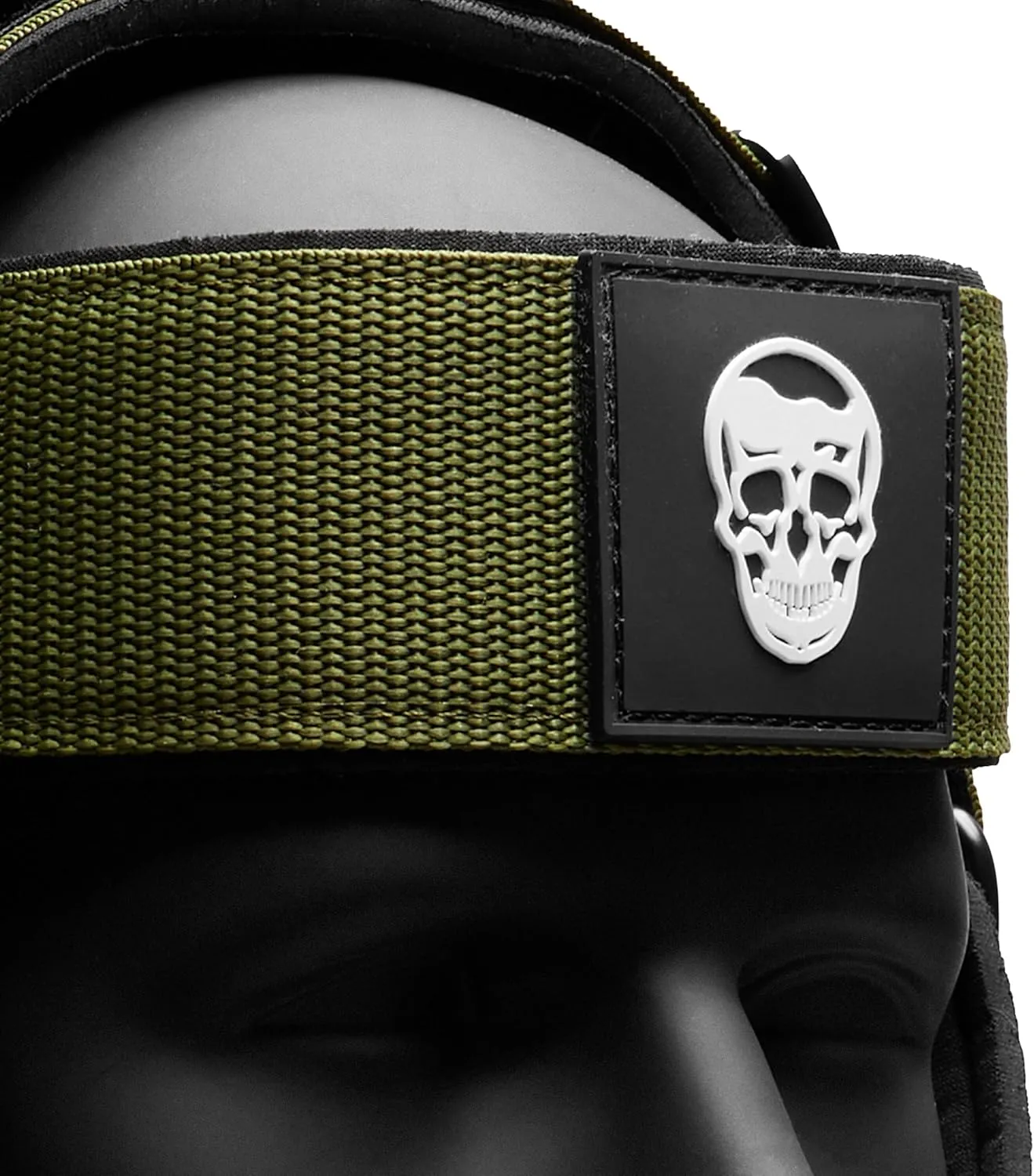 Gymreapers Neck Harness - Heavy Duty Stainless Steel Chain, Adjustable Neoprene Strap, Trainer for Strength & Pain Relief