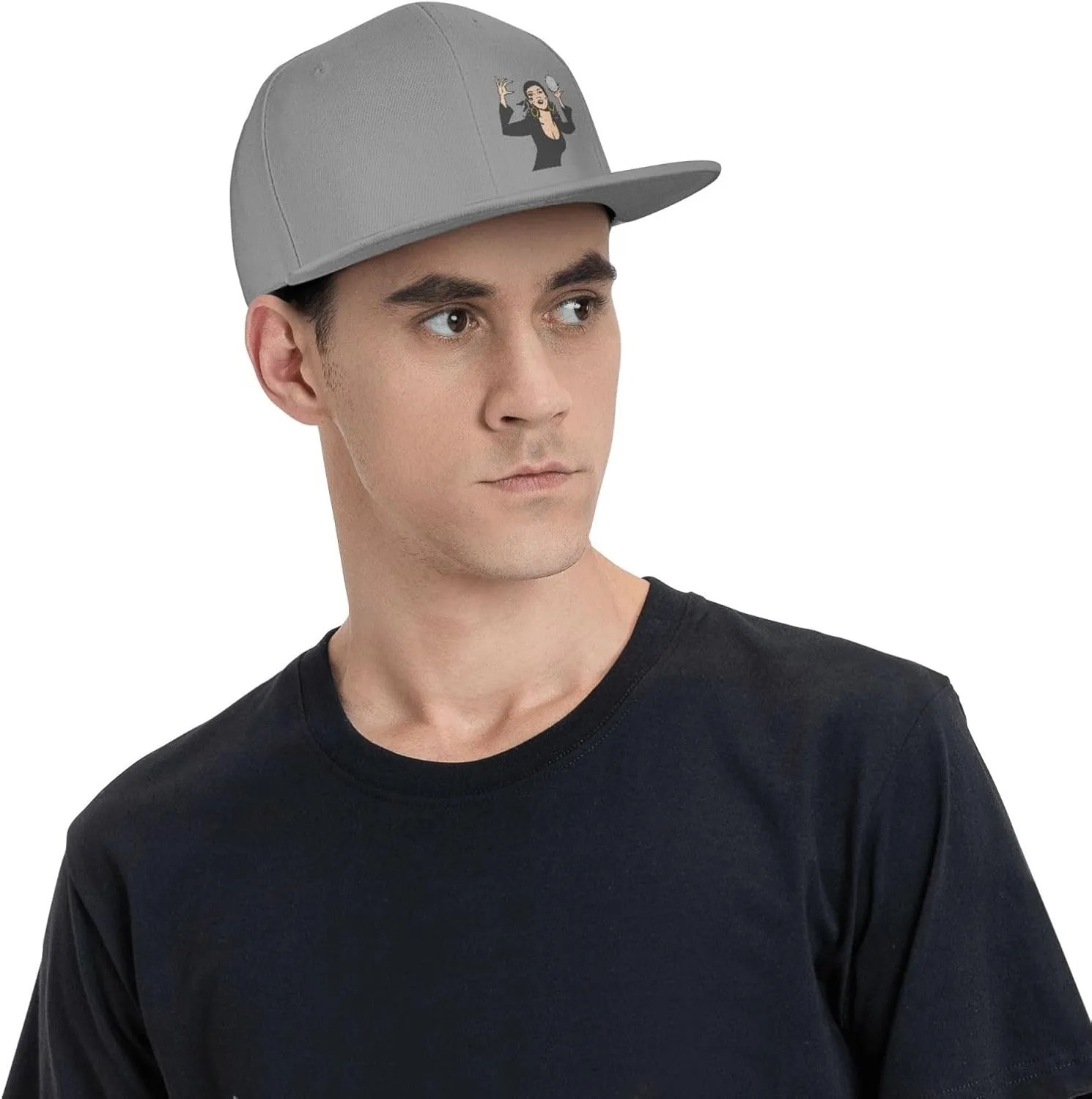 Gypsy Fortune Teller Snapback Hats for Men Women Baseball Cap Flat Bill Brim Hat