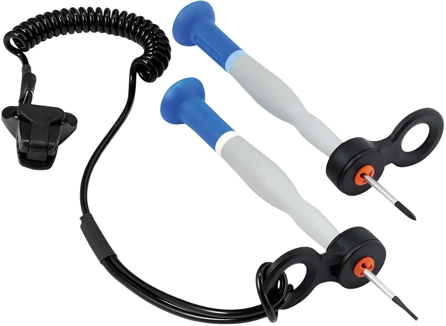 Hand Tool Attachment Slips, Easy Slide On Design, Connects to Tool Lanyards, Squids 3740 Small, 60-Pack