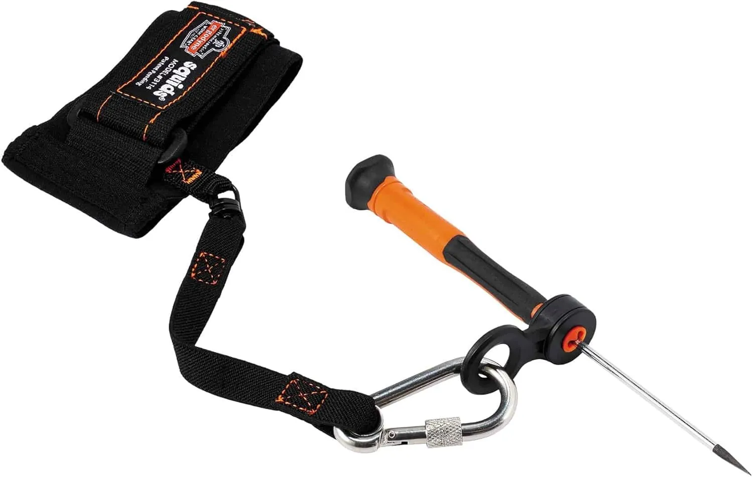 Hand Tool Attachment Slips, Easy Slide On Design, Connects to Tool Lanyards, Squids 3740 Small, 60-Pack
