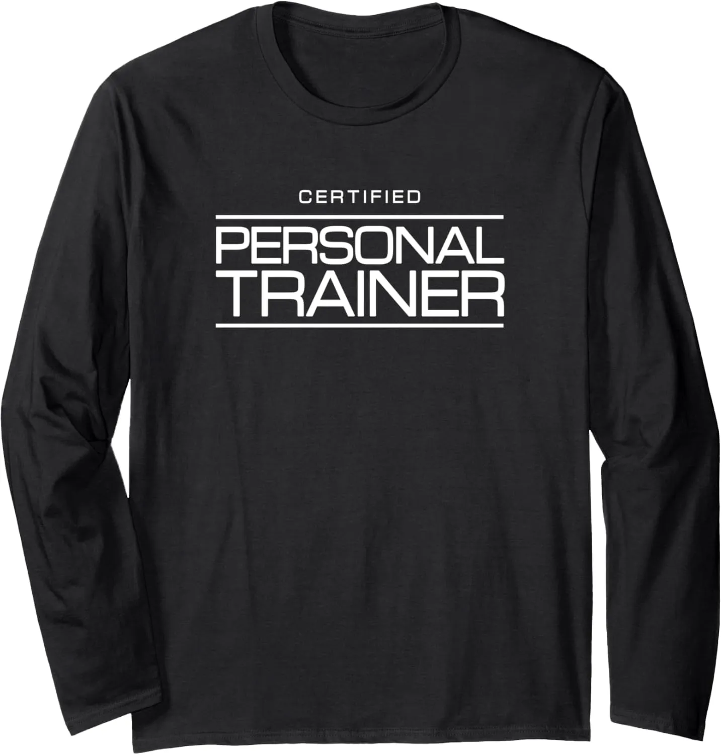 Health & Fitness Coach - Certified Personal Trainer Long Sleeve T-Shirt