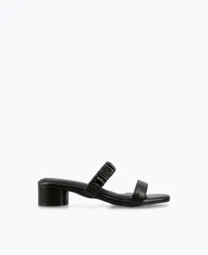 Hebe Heel Sandals - Black
