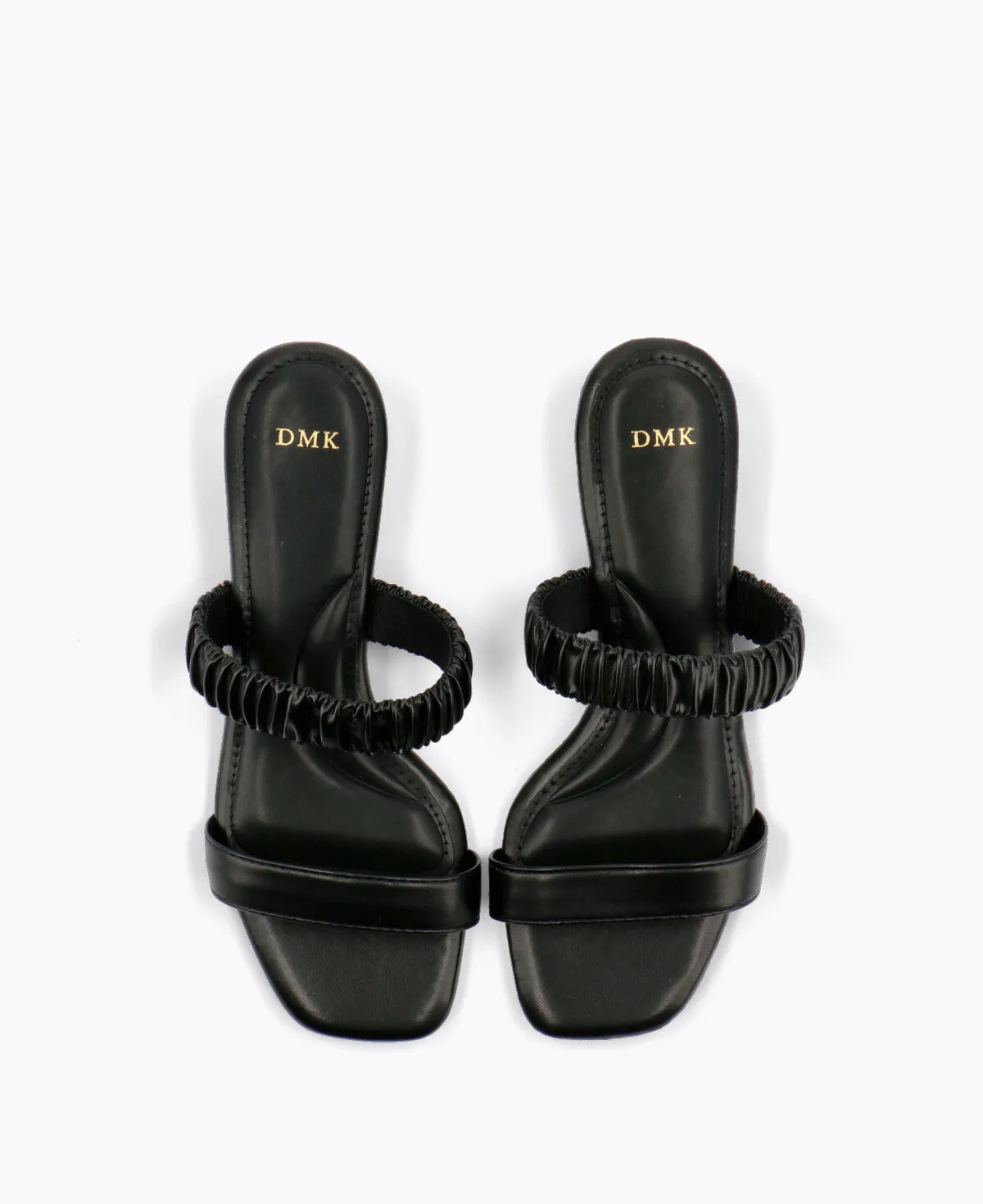 Hebe Heel Sandals - Black