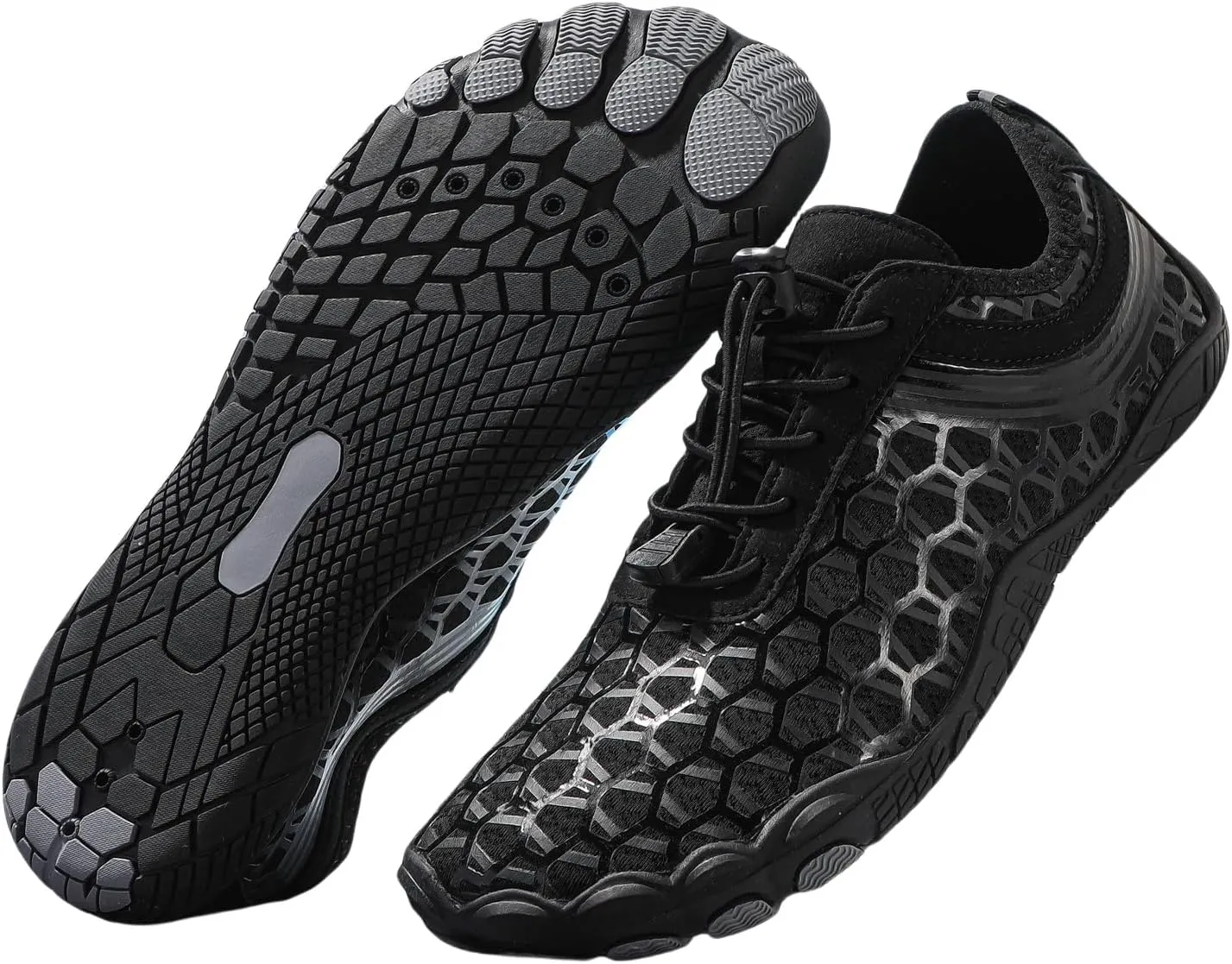 Hike Barefoot Shoes for Women Men Unisex Wide Toe Box Slip On Sneakers Non-Slip Athletic Surfing Poor Swim Shoes Outdoor Casual Hiking Footwear Beach Shoe