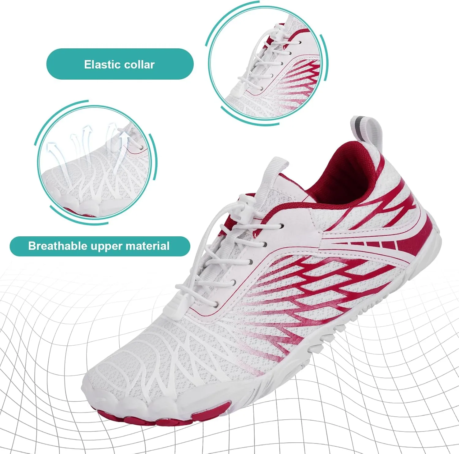 Hike Barefoot Shoes Women Men Non-Slip Healthy Barefoot Shoes Womens Mens Breathable Fashion Trail Rnning Hiking Shoe Womens Mens Wide Toe Zero Drop Shoe