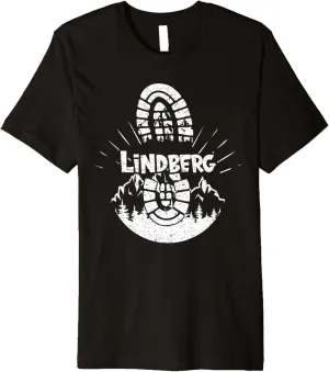Hiking In Lindberg Germany Vacation Hiker Premium T-Shirt