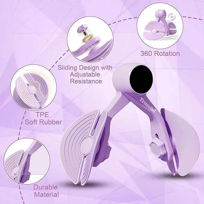 Hip and Inner Thigh Trainer 360-degree Adjustable