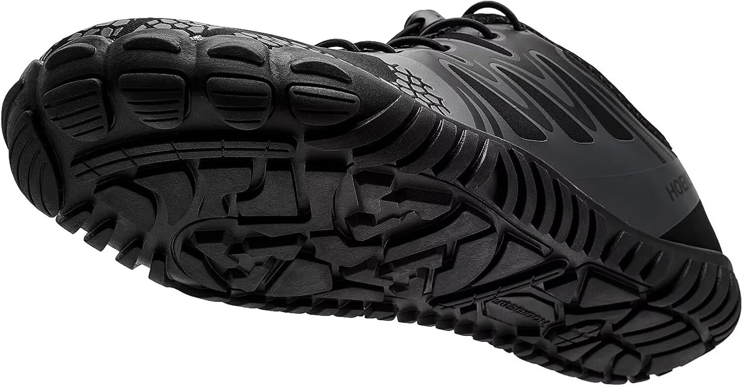 HOBIBEAR Wide Toe Box Barefoot Shoes for Men Women Gym Minimalist Cross-Trainer Running Hike Grounded Footwear Non Slip Zero Drop