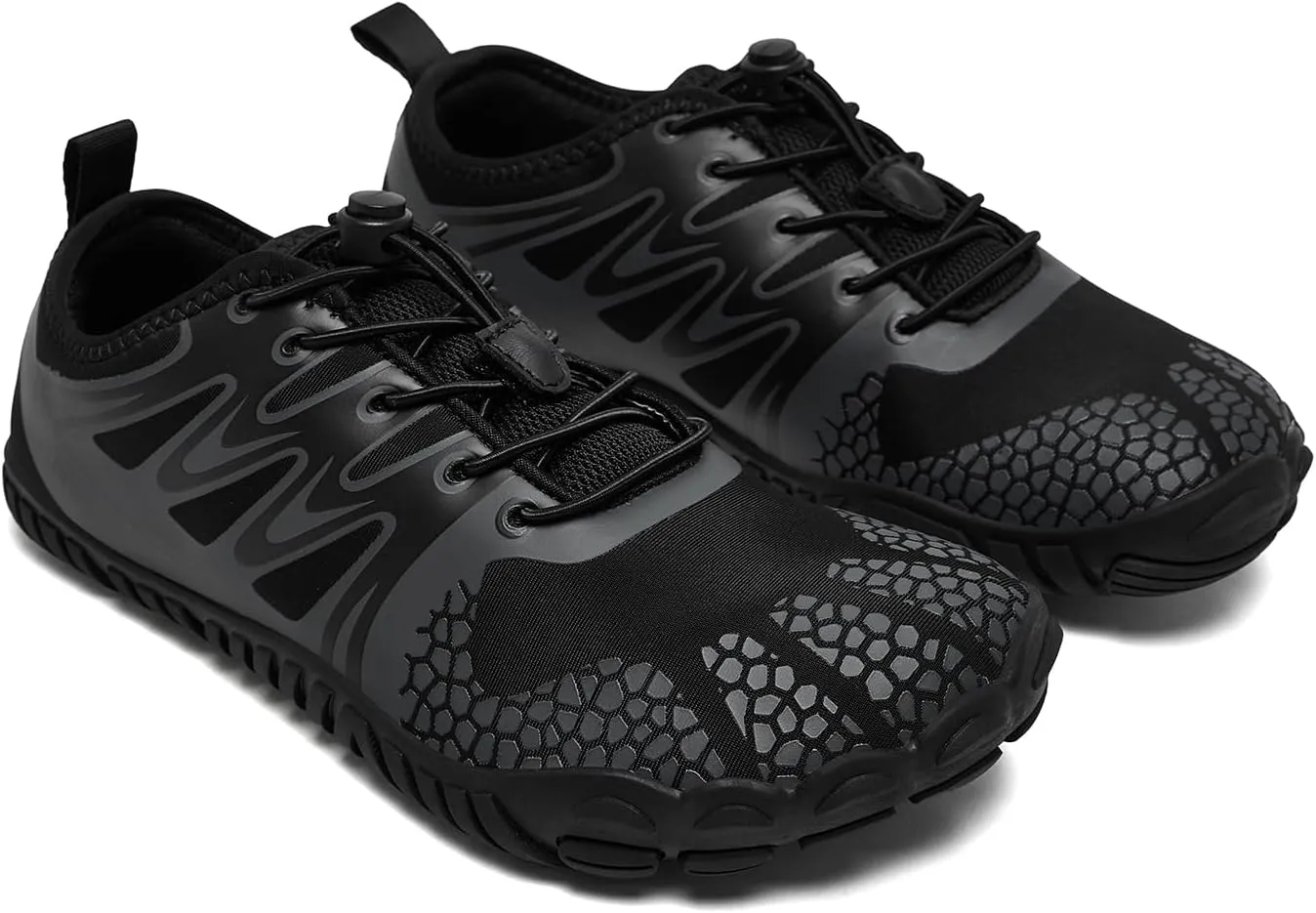 HOBIBEAR Wide Toe Box Barefoot Shoes for Men Women Gym Minimalist Cross-Trainer Running Hike Grounded Footwear Non Slip Zero Drop
