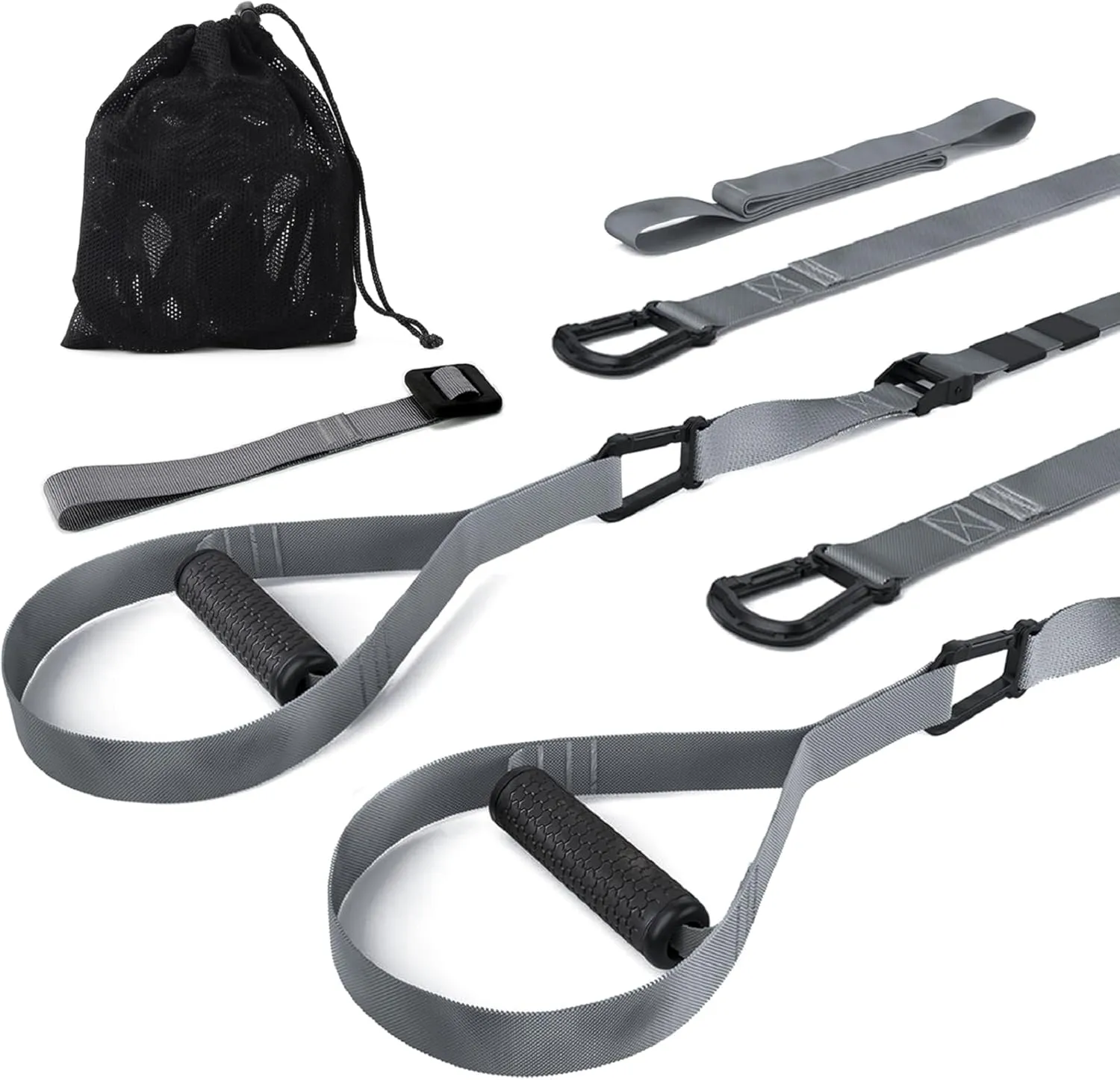 Home Training Kit, Trainer Bands for Home Gym, Travel, and Outdoors, Exercise Straps for Home Gym