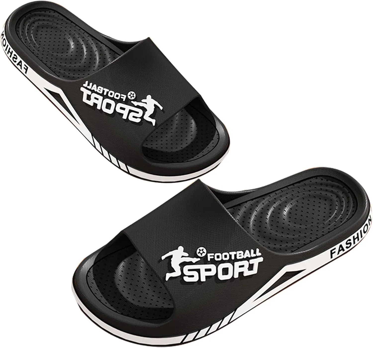 House Slide Sandals For Men Soft Beach Shower Bathroom Comfort Slippers EVA Anti-Slip Shoes