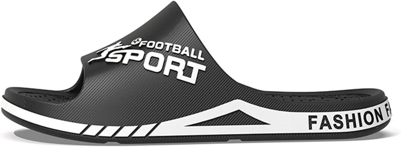House Slide Sandals For Men Soft Beach Shower Bathroom Comfort Slippers EVA Anti-Slip Shoes