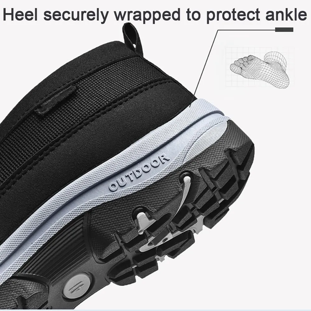 Hrtesus Orthoture Orthopedic Walking Boots, Outdoor Casual Sneakers for Men, Flats