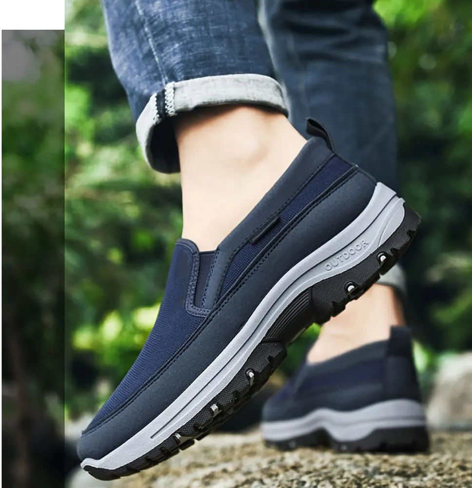 Hrtesus Orthoture Orthopedic Walking Boots, Outdoor Casual Sneakers for Men, Flats