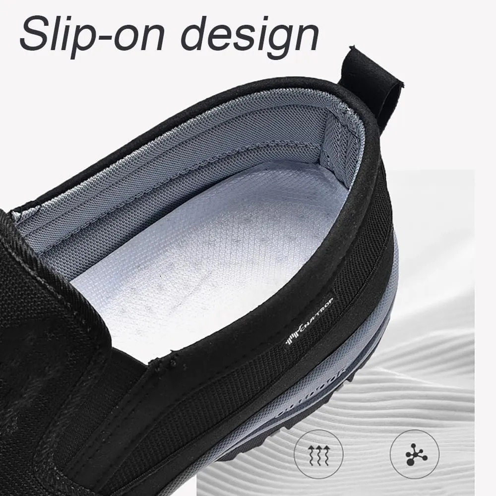 Hrtesus Orthoture Orthopedic Walking Boots, Outdoor Casual Sneakers for Men, Flats