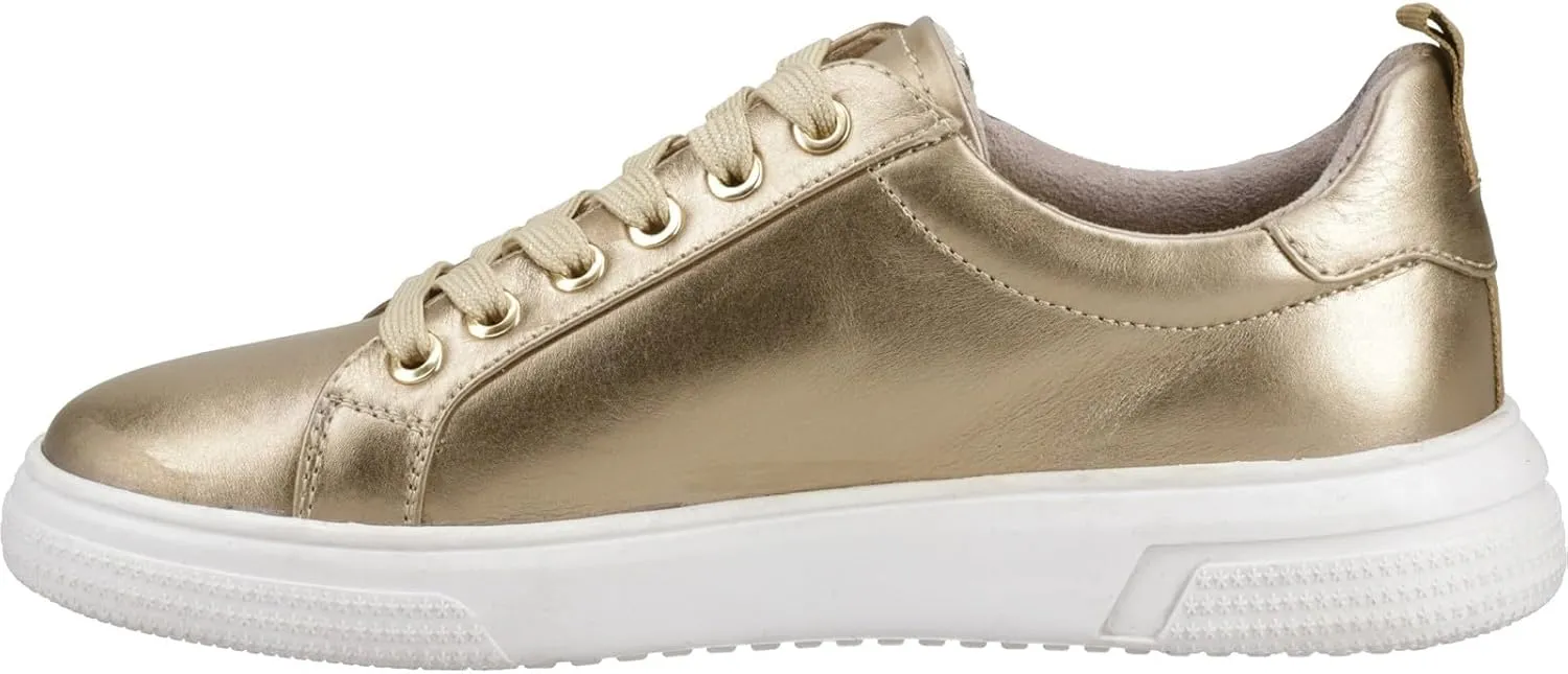 Hush Puppies Women's Martha, Gold, 9