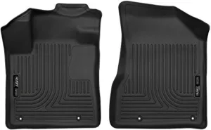 Husky Liners Weatherbeater Floor Mats | Fits 2015-2024 Nissan Murano | Front Row, 2-pc Black - 18611
