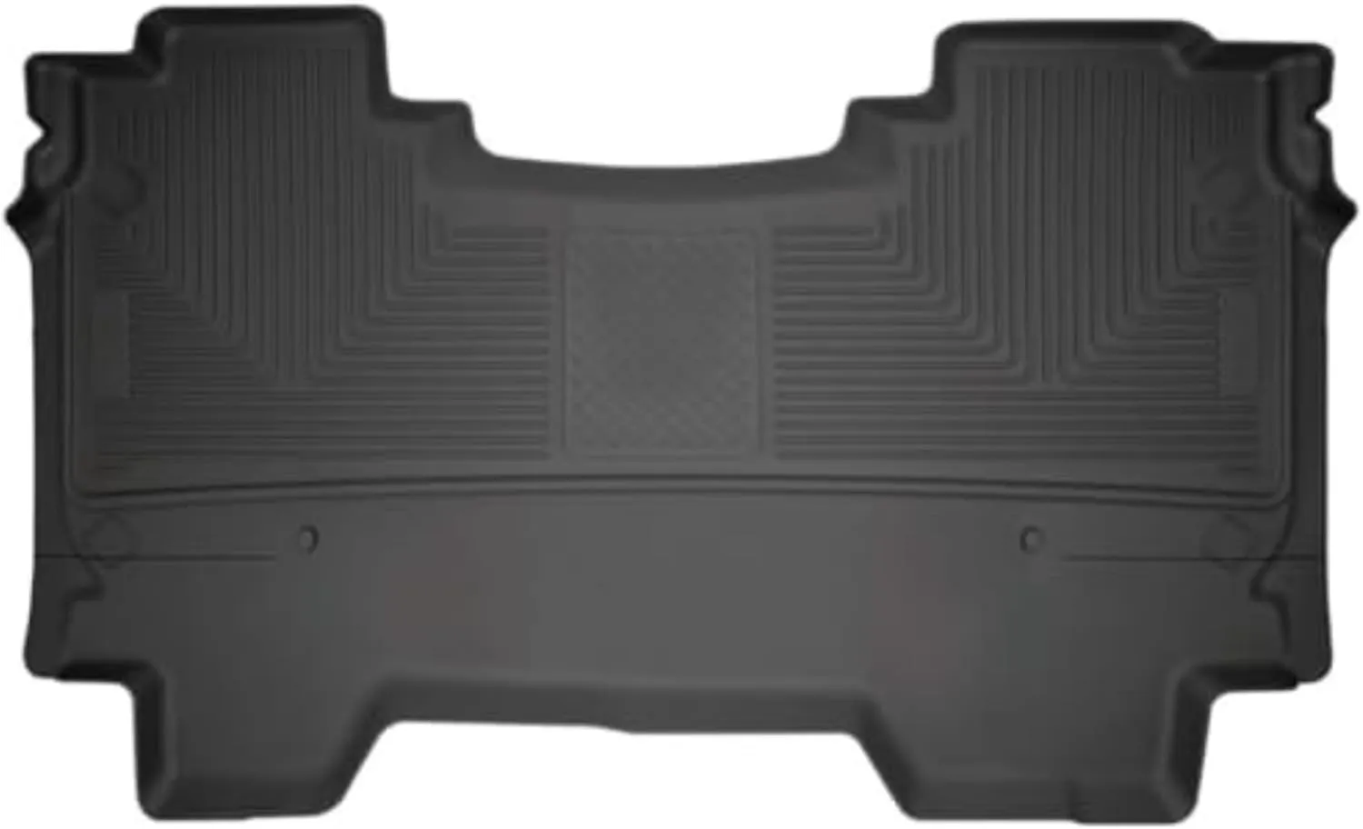 Husky Liners Weatherbeater Floor Mats | Fits 2019-2024 Dodge Ram 1500 Crew Cab w/Out Factory Storage Box | 2nd Row, 1-pc Black - 14751