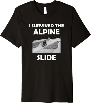 I Survived The Alpine Slide Premium T-Shirt