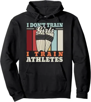 I train athletes – Cricket trainer cricketer cricket coach Pullover Hoodie