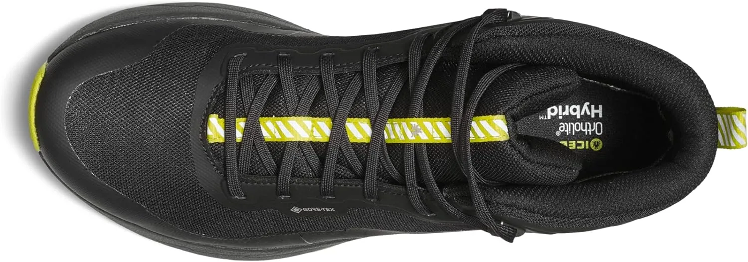 Icebug Mens Haze Mid Biosole GTX Midcut Hiking Shoe with Grip Sole