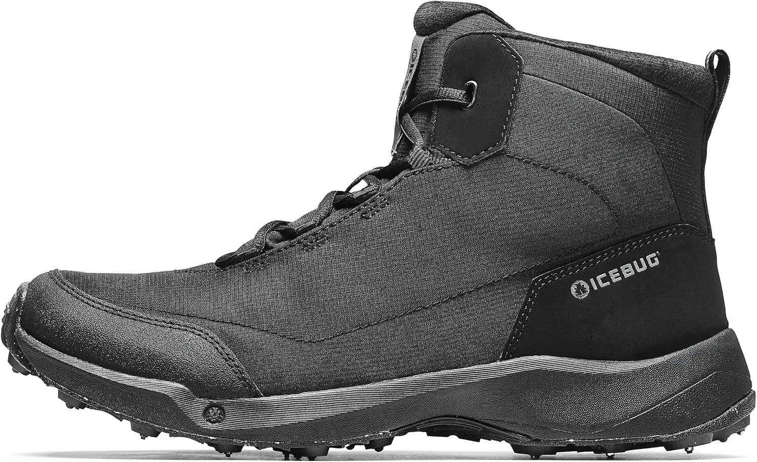 Icebug Womens Nirak2 BUGrip Winter Hiking Boot with Carbide Studded Traction Sole