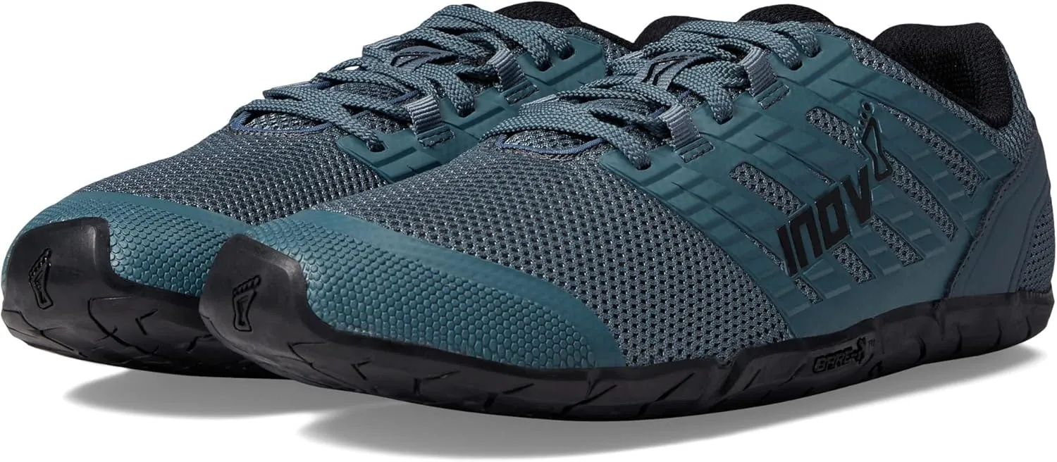 INOV8 Men's Bare-XF 210 V3 - Barefoot Cross Training Shoe - Blue Grey/Black- 8.5