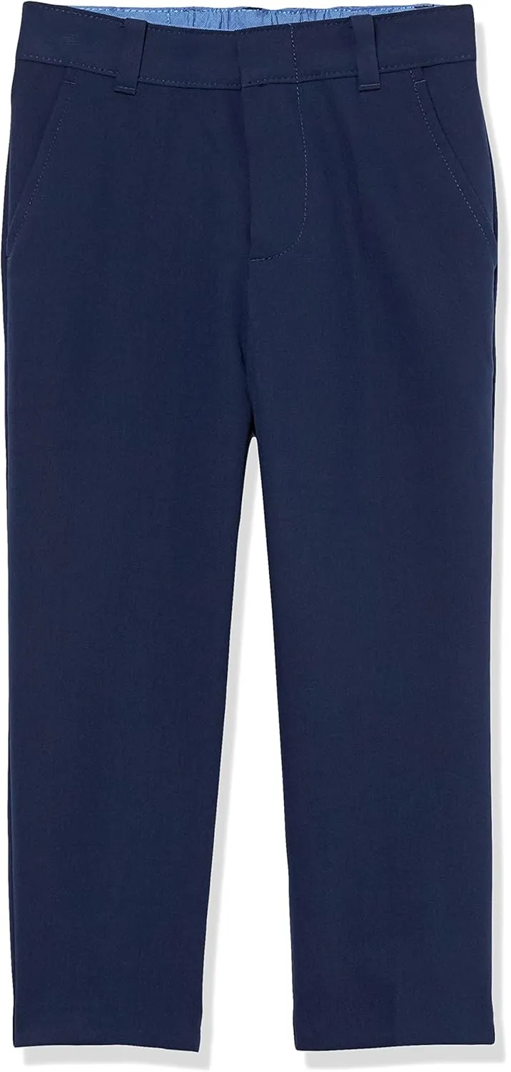 IZOD Boys' Bi-Stretch Flat Front Dress Pant