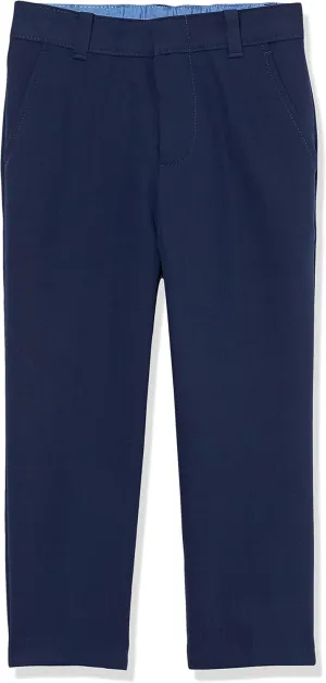 IZOD Boys' Bi-Stretch Flat Front Dress Pant