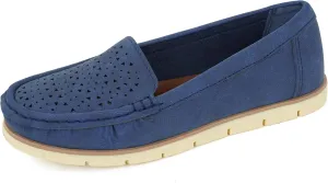 JABASIC Womens Penny Loafers Breathable Slip on Flat Shoes Moccasins