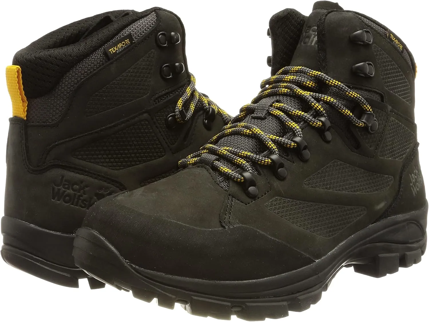 Jack Wolfskin Men's Rebellion Texapore Mid Backpacking Boot