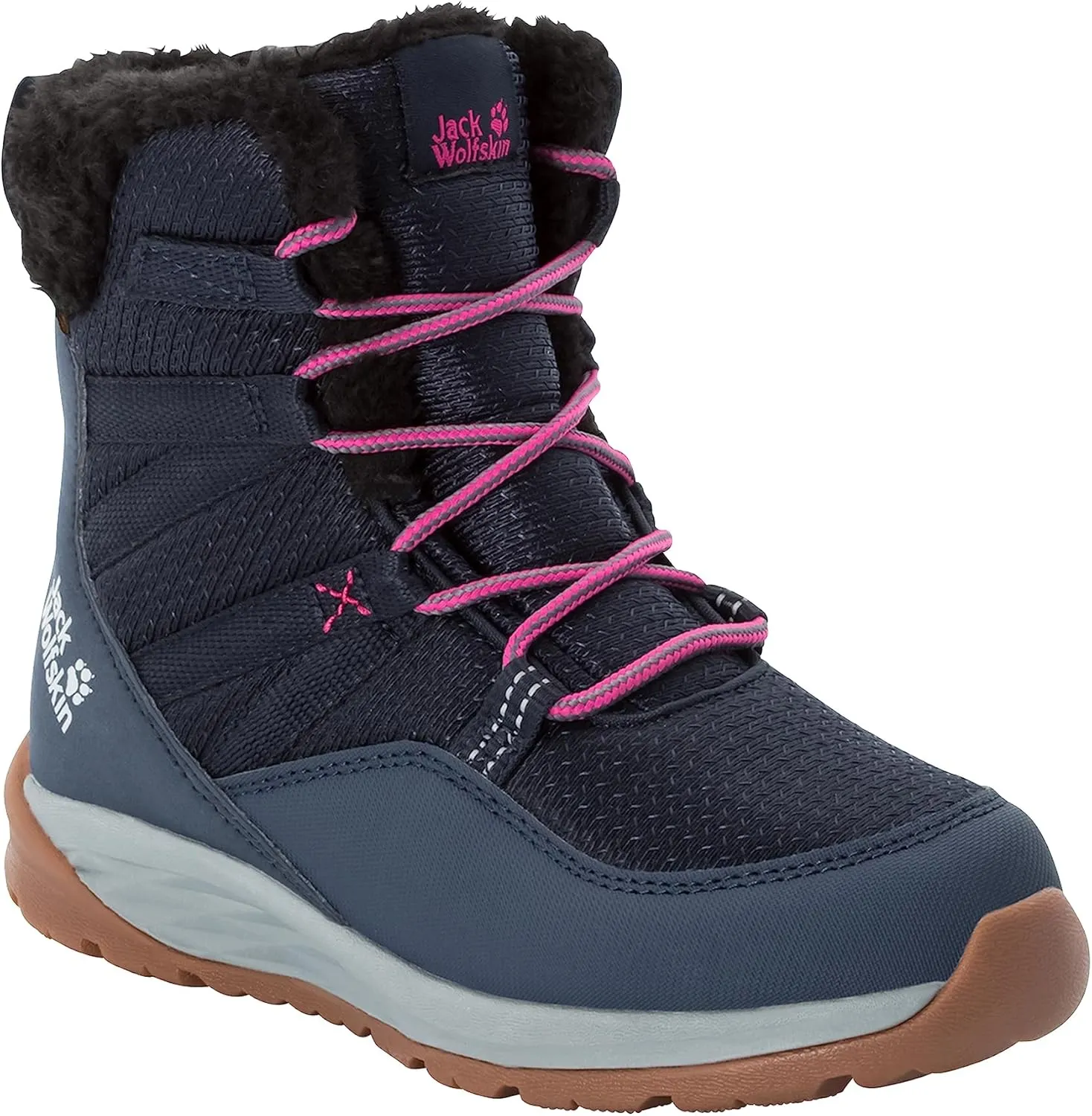 Jack Wolfskin Unisex-Child Polar Wolf Texapore High Hiking Shoe Boot