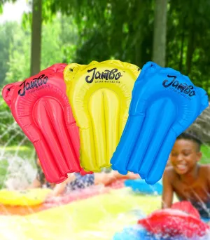 Jambo Inflatable Bodyboards – Durable Boogie Boards for Pool, Lake & Water Slides – Lightweight Floating Water Toys for Kids & Adults