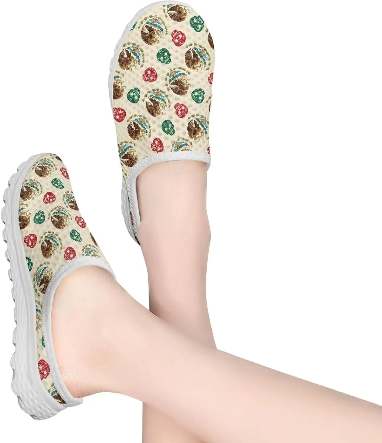 Jeiento Women Lightweight Slip On Mules Shoes Comfortable Anti Slip Loafers Open Back Breathable Slippers