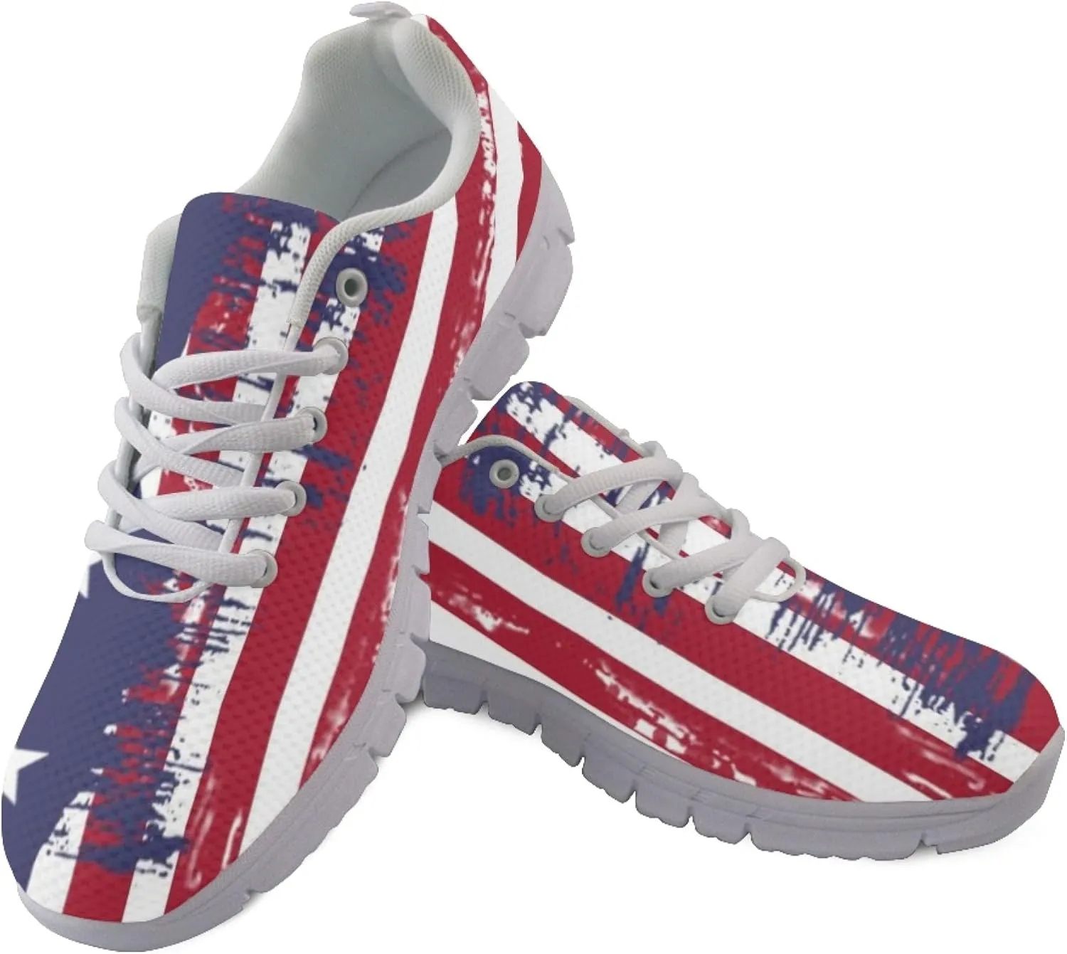 Jeiento Women Trainers Sports Running Shoes Causal Travel Walking Flat Shoe Lace-up Breathable for Lady Teenager Girls